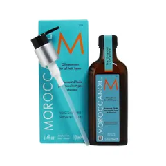 Dầu Dưỡng Tóc Moroccanoil Treat 100ml - Giảm Xơ Rối, Tăng Độ Bóng Khỏe, Dưỡng Ẩm Tự Nhiên cho Tóc Suôn Mượt