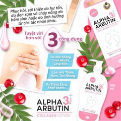 Bộ Đôi Sữa Tắm và Dưỡng Thể Alpha Arbutin 3+ - Chăm Sóc Da Sáng Mịn, Dưỡng Ẩm, Phù Hợp Mọi Loại Da, Xuất Xứ Thái Lan
