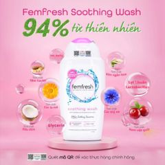 Dung Dịch Vệ Sinh Phụ Nữ Femfresh 250ml – Làm Sạch Dịu Nhẹ, Giảm Ngứa Rát, Kháng Khuẩn, Dưỡng Ẩm 387955