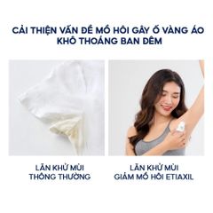 Lăn Khử Mùi Etiaxil Sensitive 15ml - Ngăn Mồ Hôi & Khử Mùi Suốt 72 Giờ Dành Cho Da Nhạy Cảm, An Toàn & Hiệu Quả