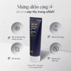 Sáp Tẩy Trang Oh Oh Divine Blue Cleansing, Massaging Balm 150ml – Làm Sạch Sâu, Thư Giãn Da Mỗi Ngày