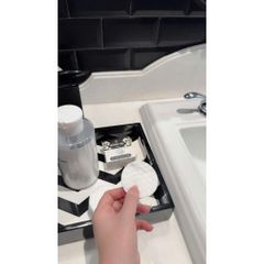 Bông Tẩy Trang Dập Đa Điểm 240 Miếng - 100% Cotton Thiên Nhiên, Mềm Mịn, Không Xơ Bông, Phù Hợp Mọi Loại Da