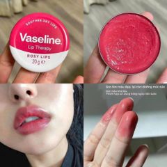 Dưỡng Môi Vaseline Lip Therapy 20g - Giữ Ẩm Mềm Mại, Chống Nứt Nẻ Hiệu Quả, Dành Cho Mọi Loại Da Môi