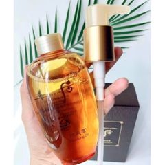 Dầu Tẩy Trang Whoo Gongjinhyang 200ml - Làm Sạch Sâu & Giữ Ẩm Cho Da Nhạy Cảm, Dưỡng Da Mềm Mại, Thảo Mộc Dịu Nhẹ