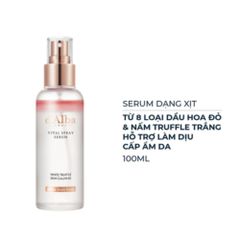 Xịt Khoáng Dạng Serum d'Alba Truffle Trắng - Cấp Ẩm, Làm Dịu Da, Ngừa Lão Hóa - Dưỡng Da Nhạy Cảm Hàn Quốc 100ml