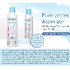 Xịt Khoáng Evoluderm Dưỡng Ẩm Cấp Nước 400ml – Làm Dịu Da, Giữ Lớp Trang Điểm