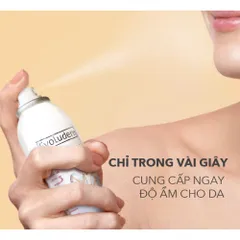 Xịt Khoáng Evoluderm Dưỡng Ẩm Cấp Nước 400ml – Làm Dịu Da, Giữ Lớp Trang Điểm