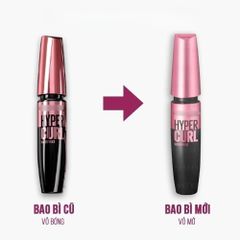 Chuốt Mi Mascara Hyper Curl Waterproof Thái Lan - Đen Tự Nhiên Không Lem Không Trôi, Duy Trì Độ Cong Suốt Ngày