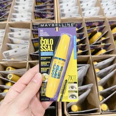 Chuốt Mi Mascara Maybelline The Colossal Volum’ Express - Làm Dày & Cong Mi Tự Nhiên, Bền Màu, Chống Nước và Dưỡng Mi khỏe 9.2ml