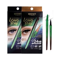 Bút Kẻ Mắt Nước Lâu Trôi Browit Aurora - Eyeliner Chống Nước, Dễ Sử Dụng, Cho Đường Kẻ Sắc Nét Tự Nhiên 15g