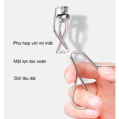 Kẹp Bấm Mi Shiseido - Làm Cong Mi Tự Nhiên, Êm Ái, Giữ Nếp Lâu, Thiết Kế Siêu Ôm Mi, Phù Hợp Mọi Dáng Mắt Việt Nam