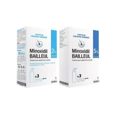 Xịt Mọc Tóc Bailleul Minoxidil 2%-5% 60ml - Giải Pháp Tốt Nhất Giảm Rụng Tóc và Kích Thích Mọc Tóc Đầy Đủ Xuất Xứ Pháp
