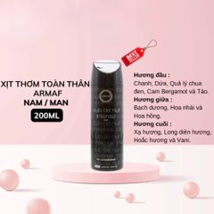 Xịt Thơm Toàn Thân Mùi Nước Hoa Armaf Club de Nuit 200ml – Hương Sang Trọng, Lưu Hương Lâu 388109