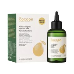 Xịt Dưỡng Tóc Cocoon 140ml Tinh Chất Dầu Vỏ Bưởi - Ngăn Rụng Tóc, Kích Thích Mọc, Cấp Ẩm Dưỡng Tóc Khỏe Mượt