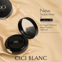 Phấn Nước CI CI Cushion - Lớp Nền Sinh Học Dưỡng Da Nâng Tone & Che Khuyết Điểm SPF50++++ Hàn Quốc, Dưỡng ẩm và Che khuyết điểm tự nhiên