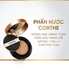 Phấn Nước Corthe Dermo Protection Revival Cushion Tone 21 Natural SPF50+ PA+++ - Che Phủ Mịn Lâu Trôi, Bảo Vệ Da Tự Nhiên