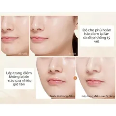 Phấn Nước Missha Velvet Finish Cushion SPF50+ PA+++ - Lớp Nền Mịn, Che Phủ Tốt, Kháng Nắng Hiệu Quả cho Da Hằng Ngày
