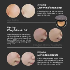 Phấn Nước Cushion Aprilskin Black Magic Snow 2.0 – Che Phủ, Dưỡng Ẩm & Chống Nắng Tốt 388163