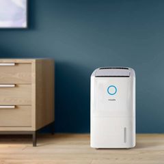 Máy Hút Ẩm Philips DE3306/11 - Hiệu Quả 34,3 L/D cho Phòng Lên đến 150 m³, Công Nghệ AeraSense và Chế Độ Sấy Quần Áo