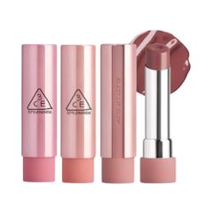 Son Bóng Dưỡng Môi 3CE Glazy Lip Glow - Môi Căng Mọng Bóng Mướt Tự Nhiên, Dưỡng Ẩm, Phù Hợp Với Mọi Lần Dùng 5g