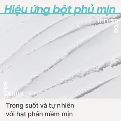Phấn Phủ Khoáng Kiềm Dầu Innisfree No-Sebum Mineral Powder 5g - Giữ Lớp Trang Điểm Khô Thoáng, Kiềm Dầu Hiệu Quả, Phù Hợp Da Dầu
