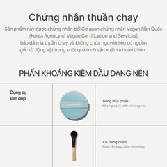 Phấn Phủ Khoáng Kiềm Dầu Innisfree No-Sebum Mineral Powder 5g - Giữ Lớp Trang Điểm Khô Thoáng, Kiềm Dầu Hiệu Quả, Phù Hợp Da Dầu
