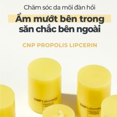 Son Dưỡng Môi CNP Propolis Lipcerin 15ml - Phục Hồi Khô Nứt, Giữ Ẩm 12 Giờ, Dưỡng Mềm Môi Từ Thiên Nhiên