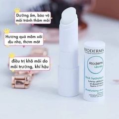 Son Dưỡng Môi Bioderma Atoderm Levres Stick - Giải Pháp Dưỡng Mềm và Phục Hồi Môi Khô Nứt Nẻ, Dành Cho Người Lớn và Trẻ Nhỏ