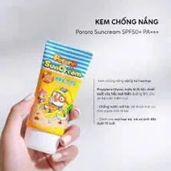 Kem Chống Nắng Trẻ Em Pororo Sun Cream SPF50+ PA+++ – 50ml - Hỗ Trợ Giữ Ẩm Và Làm Dịu Làn Da bé