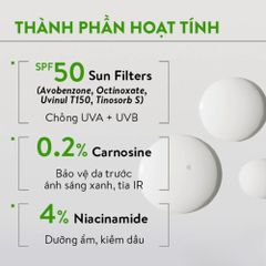 Kem Chống Nắng Babe Super Fluid SPF50 50ml - Bảo Vệ Da, Chống Nước, Cấp Ẩm - Phù Hợp Mọi Loại Da, Dễ Dàng Thấm Nhanh