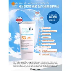 Kem Chống Nắng Phục Hồi Da Prettyskin B5 SPF50+ PA++++ 70ml – Phục Hồi Da, Dưỡng Ẩm & Làm Dịu