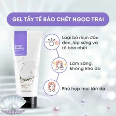 Tẩy Tế Bào Da Chết Ngọc Trai The Face Shop 120ml - Sạch Sâu, Làm Sáng Da, Không Kích Ứng, Phù Hợp Da Nhạy Cảm