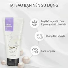 Tẩy Tế Bào Da Chết Ngọc Trai The Face Shop 120ml - Sạch Sâu, Làm Sáng Da, Không Kích Ứng, Phù Hợp Da Nhạy Cảm