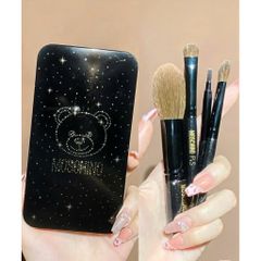 Bộ Cọ Trang Điểm Đa Năng Cao Cấp - Thiết Kế Sang Trọng, Lông Mềm Mịn, Phù Hợp Makeup Chuyên Nghiệp và Cá Nhân, Hộp Đựng Thiếc Tiện Dụng