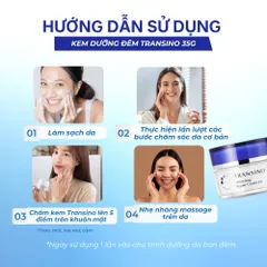 Kem Dưỡng Đêm Tái Tạo Da Transino Whitening Repair 35g – Phục Hồi Và Dưỡng Sáng Da Trong Giấc Ngủ 388356