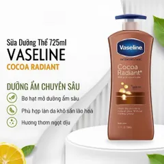 Sữa Dưỡng Thể Làm Trắng Da Vaseline Healthy Bright Vitamin B3 725ml – Dưỡng Ẩm, Sáng Mịn 388357