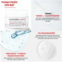 Kem Dưỡng Da Angel’s Liquid 7 Day Glutathione 700 V-Cream + Niacinamide 50ml - Làm Sáng và Cấp Ẩm Cho Tất Cả Các Loại Da