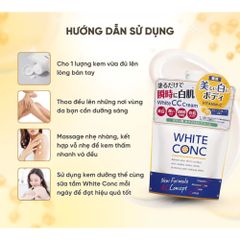 Kem Dưỡng Thể Nâng Tông Da White Conc CC Cream Nhật Bản – 200g 388363