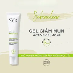 Kem Dưỡng SVR Sebiaclear Hydra & Active Gel 40ml - Kiểm Soát Dầu, Giảm Mụn, Dưỡng Ẩm Cho Da Dầu & Nhạy Cảm