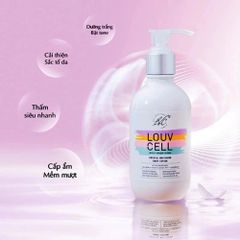 Kem Dưỡng Trắng Da Body Và Cấp Ẩm Louv Cell Crystal Whitening Body Lotion 250ml 388393