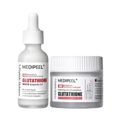 Bộ Đôi Dưỡng Trắng Da Medi-Peel 600 Glutathione - Serum & Kem Dưỡng Sáng Da, Làm Mờ Vết Thâm, Giải Pháp Cho Làn Da Khỏe Mạnh