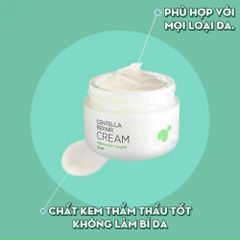 Kem Dưỡng Da Rau Má Goodndoc Centella Repair Cream 50ml - Phục Hồi Da Hư Tổn, Dưỡng Ẩm, Chăm Sóc Da Nhạy Cảm Từ Thiên Nhiên