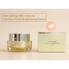 Kem Dưỡng Da AHC Capture Solution Prime – Dưỡng Ẩm, Dưỡng Trắng Cao Cấp 388427