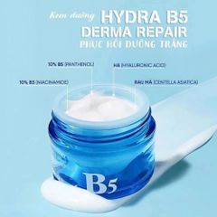 Kem Dưỡng Da PrettySkin Hydra B5 Derma Repair 52ml - Phục Hồi, Làm Sáng Da, Chống Oxy Hóa, Vitamin C, Cica Dưỡng Ẩm 
