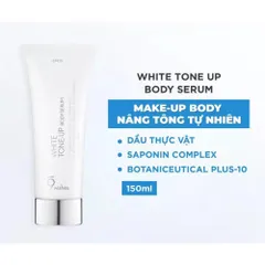Tinh Chất Kem Dưỡng Sáng & Nâng Tone Da Toàn Thân 9 Wishes White Tone-up Body Serum - 150ml 388440