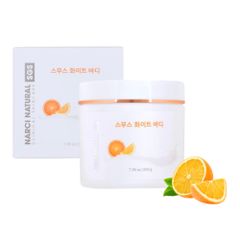 Kem Dưỡng Trắng Da Narci Natural Smooth White Body 200g - Sáng Da, Cung Cấp Ẩm, Chống Lão Hóa - Dưỡng Da Toàn Thân Từ Hàn Quốc