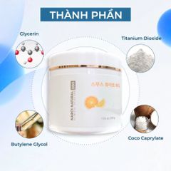 Kem Dưỡng Trắng Da Narci Natural Smooth White Body 200g - Sáng Da, Cung Cấp Ẩm, Chống Lão Hóa - Dưỡng Da Toàn Thân Từ Hàn Quốc