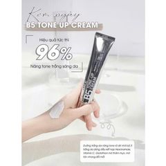 Kem Dưỡng Da Chống Nắng Dermaxilic B5 Tone-Up Cream SPF45+/PA++++ 45ml - Cấp Ẩm, Nâng Tông Tự Nhiên, Dưỡng Da Khỏe Mạnh