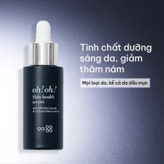 Tinh Chất Serum Oh!Oh! Skin Health 10ml/30ml – Dưỡng Ẩm và Kiểm Soát Dầu Cho Da Mụn Nhạy Cảm, Chống Oxy Hóa, Phục Hồi Da, Hàn Quốc