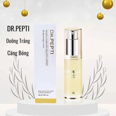 Tinh Chất Serum Dưỡng Trắng Dr.Pepti 30ml - Mờ Thâm Nám, Căng Mịn Da, Dưỡng Sáng Tự Nhiên từ Rau Má và Peptide Hàn Quốc